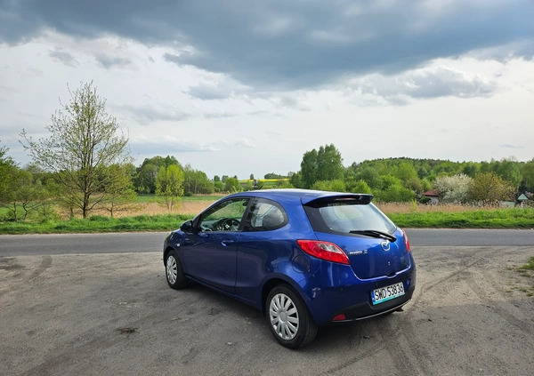 Mazda 2 cena 8000 przebieg: 176664, rok produkcji 2008 z Rybnik małe 596